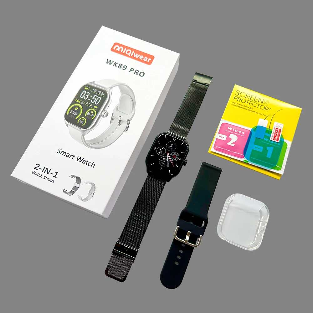 Full Screen Smartwatch Ultra Smart Watch WK89 Smartwatch Series 7 Series 8 S8 45mm 2.1 Inch Electronic - Image 2