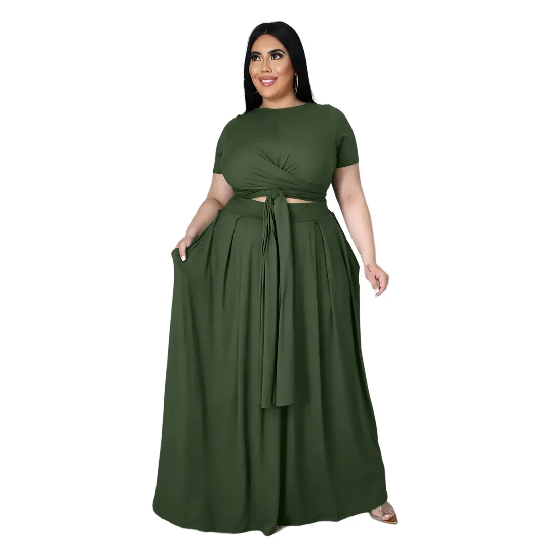 2021 Summer New Design Women S Casual Skirt Dress Custom Satin OEM Customized Plus size women's clothing - Image 4
