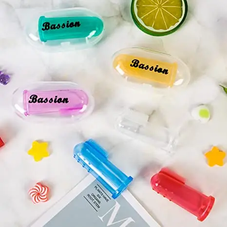 New Design Baby Finger Toothbrush Soft Silicone Baby Finger Toothbrush teeth brush for Training Teething - Image 6