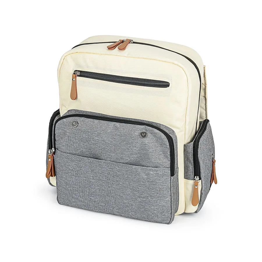 Quilted Designer travel baby diaper bagbackpack with changing station,sublimation diaper bag set,custom luxury diaper bags 2021 - Image 4