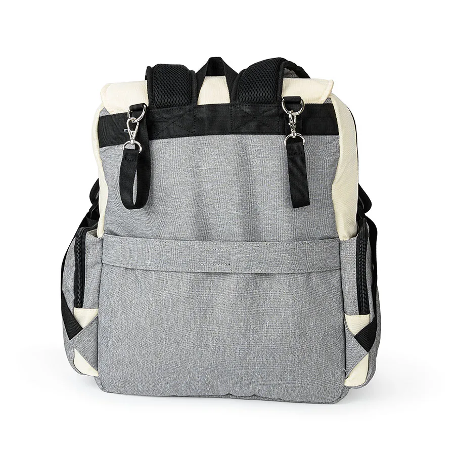 Quilted Designer travel baby diaper bagbackpack with changing station,sublimation diaper bag set,custom luxury diaper bags 2021 - Image 5