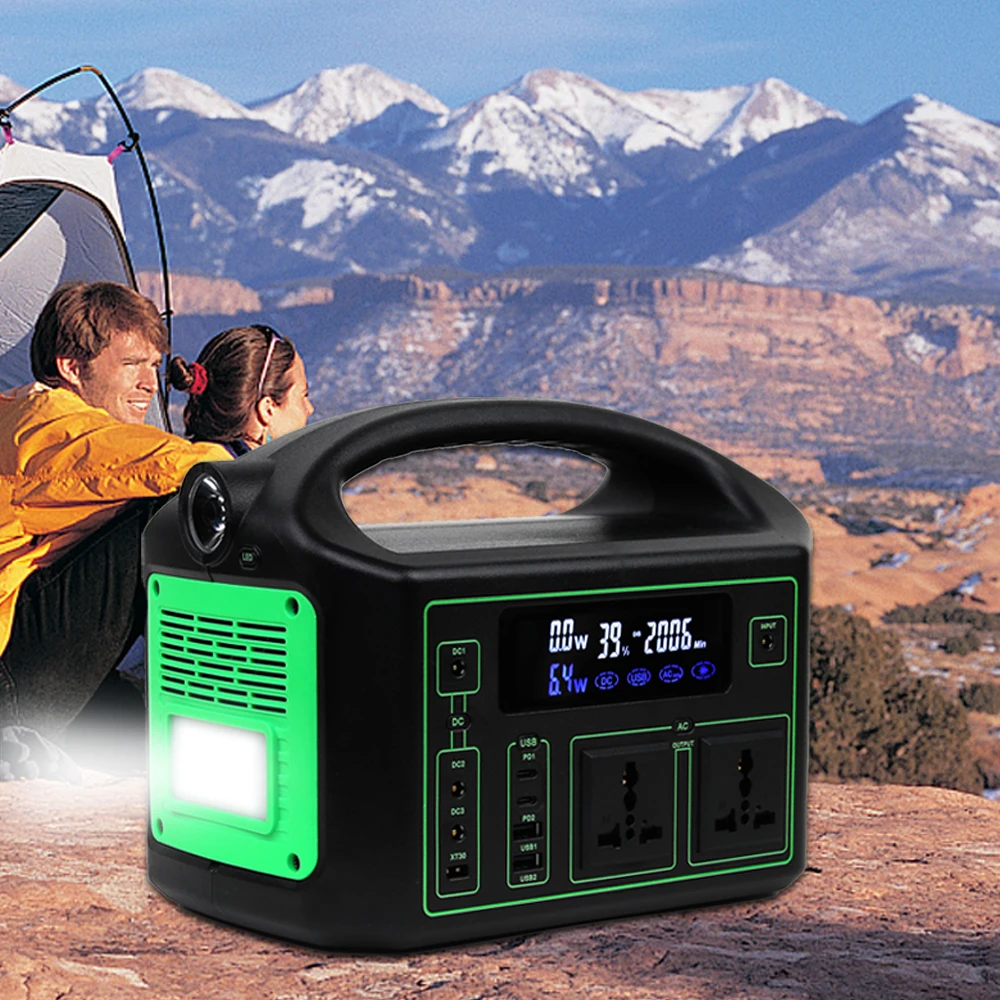 Consumer electronics 10000mAh solar power bank station MPPT 100W portable ac power station 120V ac output for laptop tablet - Image 5