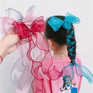 Baby Girl Bows Headband Lace Elastic Princess Headband for Girl Infant Kids Accessories