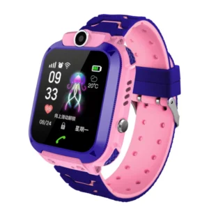 2024 Hot Sale Smart Watch Kids Q12 LBS SOS Call Location Finder Children Smart Electronic Baby Watch Q12